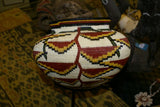 Colorful Highly Collectible & Unique Wounaan Darien Indian Hösig Di Top Quality Renowned Artist Basket Bird of Paradise Plant Motif 300A38 DARIEN RAINFOREST JUNGLE PANAMA MUSEUM QUALITY INTRICATE MINUSCULE WEAVING