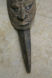 Original Iatmul Hand carved Polychrome Big Man Debate Dagger Sepik Papua Guinea