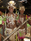 Papua Era River Ritual Spirit Bravery Polychrome Gope Board Trophy Shield 10A3