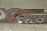 31" Kaningara Rare Ancestral carved Polychrome Shaman Spirit Mask Sepik 13A13