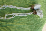BARGAIN 4 very large PHILLIPINES Endive Murex Seashell Tassels Curtain Holdbacks Oceanic Art, South Pacific Home Decor Accent, Handcrafted Unique perfect for Designer Decorator Shell Collector Stunning Beach Lover Pool Cabana Look