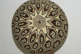 Colorful Highly Collectible & Unique (DARIEN RAINFOREST ART, PANAMA) HIGH QUALITY WITH INTRICATE MINUSCULE WEAVE BY FAMOUS ARTIST MAGDALENA Authentic Museum Wounaan Indian Hösig Di Art, Dollar Motif Basket 300A9 decorator designer collector