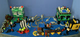 UNIQUE CUSTOM LEGO SET (143 PCS) WITH 6, NOW RARE, RETIRED MINIFIGURES: ADVENTURERS OF THE DESERT 7976 7988 7978 & BUGGY, CARTS, ACCESSORIES, WEAPONS, TOOLS (KIT SET ITEM 40) VAN BARRON, DR C. LIGHTNING, SAM SINISTER, J. THUNDER, HARRY CANE, MUMMY