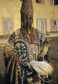 3747 Stunning African Yoruba Beaded King Crown 19.5 H Nigeria – Ethnika  Antiques