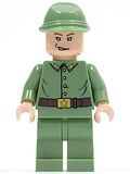 3 RARE LEGO RETIRED HIGHLTY COLLECTIBLE MINIFIGURES INDIANA JONES iaj044 7196 WITH GRIN (SMILE) HAT, SATCHEL & WHIP + 2 RUSSIAN SOLDIERS OR GUARDS (GREEN UNIFORMS) WITH CAP & BACKPACKS iaj013 (kits 7625 & 7626) ITEM 78 Year 2008 15 pcs