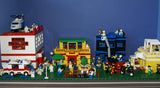 9 CUSTOM LEGO SETS (1911 pcs) WITH 58 NOW RARE RETIRED MINIFIGURES FROM LEGO TOWN (1978-2010). BUILDS: HOSPITAL, AMBULANCE, HELICOPTER, SUNSHINE CAFE, FLORIST, HOT DOG STAND, POST OFFICE, CRANE, POLICE VEHICLES, TRUCKS, ROAD, SO MANY ACCESSORIES (KIT 12)