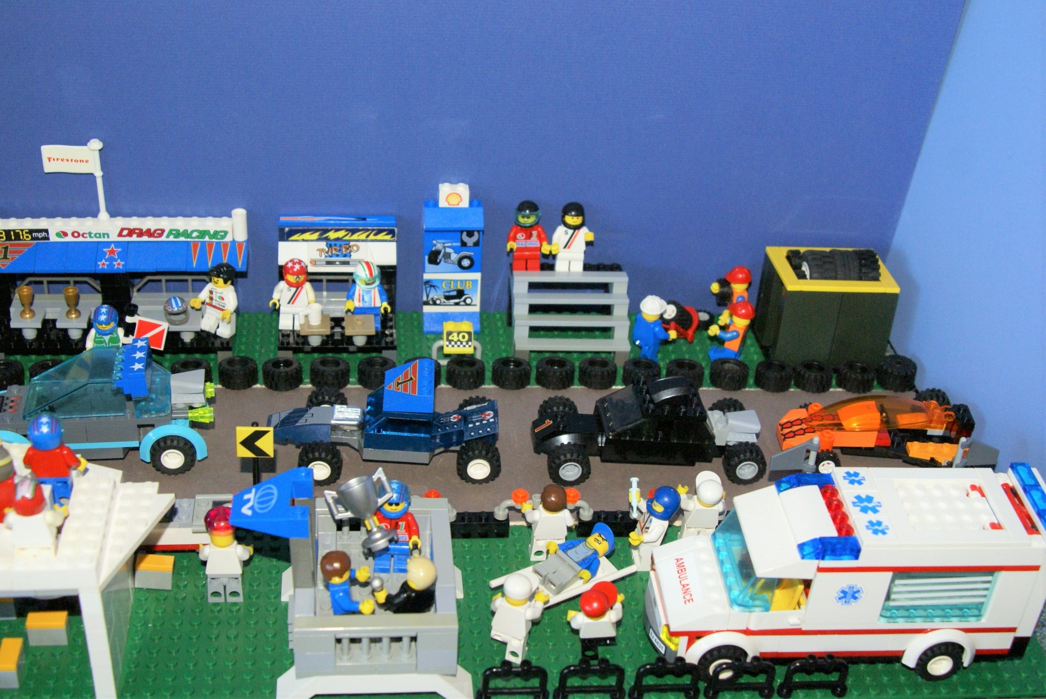 custom lego ambulance