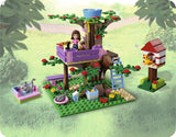 NOW RARE RETIRED LEGO FROM YEAR 2012: “Friends” KIT 3065 (191 PIECES) Olivia's Tree House, Girl, Cat, Birds, Birdhouse, Fish, Butterflies, Wildlowers, Ladders, Telescope. BUILT ONCE 100% Complete with Box and manual. AGE 6 TO 12, 13.94” x 2.32” x 7.52”