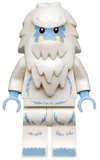 BRAND NEW, RARE RETIRED COLLECTIBLE LEGO MINIFIGURE: YETI + ICE POP WITH BLACK BASE, BAG, PAMPHLET (Serie 11) 71002, 5 PIECES. COMPLETE