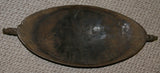 Old Unique Sing-Sing Festival Ceremonial Hand Carved Bowl, Large Platter to serve Betel, Lime, Sago & Grub during Initiations, Rites of passage, Wars victories, Weddings, 24" Long, Ramu River, Papua New Guinea. Item 60A19. Mid to Late 20th C.