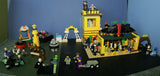 CUSTOM LEGO KIT HALLOWEEN SET: HAUNTED GHOST TOWER, WITCH SHOP, PLAYGROUND, RIDES (1130 pcs). 35 RARE RETIRED MINIFIGURES, 8 ANIMALS: WITCH, GLOW-IN-THE-DARK GHOSTS, HARRY POTTER TEAM, SOLDIERS, SKELETONS, MONSTERS, KNIGHTS ETC...(KIT 14)