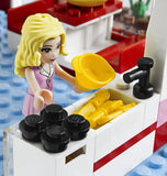 NOW RARE RETIRED LEGO Friends Kit 3061 City Park Café Complete with 2 Minifigures & Many Accessories, Cash Register, Money, Pots & Pans, Outdoors Dining, Instructions’ Booklets, box, built once. Year 2012 (222 Pieces)