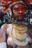 Bride Price Currency, Rare Older Ceremonial Moka Kina Shell Necklace (Huge Mother of Pearl Crescent) with Seed Bead Chain, Pectoral Collected from the Foi Tribe (New guinea), Late 1900’s, Highly Collectible. KINA20