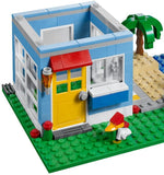 NOW RARE RETIRED LEGO CREATOR DREAM BEACH HOUSE 7346, 3 BUILDS INTO 1= CAN BE SEASIDE VILLA, BEACH HUT OR APARTMENTS SINCE THESE BUILDING BLOCKS  ALLOW MODIFICATIONS, SURFER MINIFIGURE, BOX AND INSTRUCTIONS INCLUDED (415 PIECES)  AGE 6-12, YEAR 2012