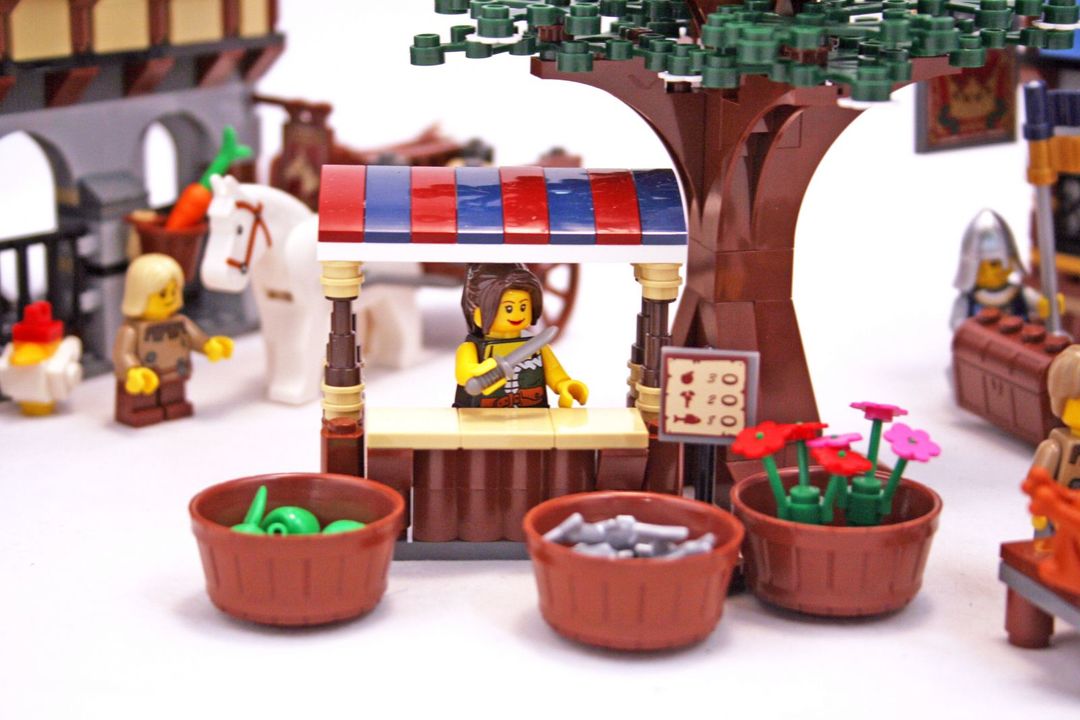 Medieval Market Lego LEGO® Icons Medieval Town Square