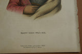 1855 Original Hand colored lithograph of RANT-CHE-WAI-ME, from the octavo edition of McKenney & Hall’s History of the Indian Tribes of North America  (RANTCHEWAIME)