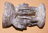 Unique Rare Old Hand Carved Ramu Figural Betel Mortar from Huon Gulf Tribe, Important Tool used during the betel lime habit by elders, Papua New Guinea 170A