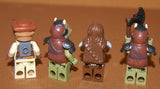 LEGO Star Wars Jabba’s Palace, Rancor Pit, Echo Base, Episode III: 7 Very Rare HARD TO FIND (& New) Retired Minifigures 30 pcs: Boushh Princess Leia, Jabba the Hutt, Salacious B. Crumb, Tauntaun, Chewbacca, 2 Gamorrean with Accessories, Year 2011-12