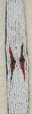 Old Warrior “Big Man” Beaded Forehead Band with Minute Beads (could be worn on neck or arm) from the Panga Tribe: Beautiful Western Highlands collection piece, Papua New Guinea HB1E. Collected in the late 1900’s.