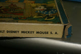 CHOICE BETWEEN 2 EXTREMELY RARE VINTAGE AUTHENTIC 1930 DISNEY MICKEY MOUSE FRENCH EDITION VERA PUZZLE IN ORIGINAL BOX