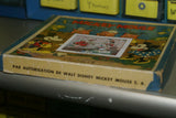 CHOICE BETWEEN 2 EXTREMELY RARE VINTAGE AUTHENTIC 1930 DISNEY MICKEY MOUSE FRENCH EDITION VERA PUZZLE IN ORIGINAL BOX