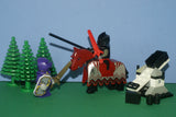 LEGO Knights Kingdom Vladek Encounter 8777, 2 Minifigures + Armored Horse, weapons, accessories, 42 Pieces, ages 6-12, Danju vs. Vladek for the fate of the kingdom! BOOKLET INCLUDED BUT NO BOX YEAR 2004