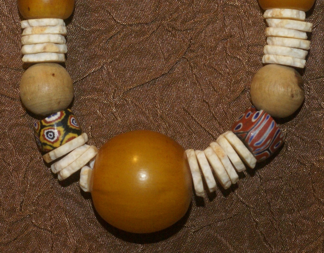 Vintage African Camel Bone Beads