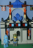 LEGO KNIGHTS KINGDOM II: 8779 CASTLE GRAND TOURNAMENT YEAR 2004 WITH MINIFIGURES, ACCESSORIES  & INSTRUCTION MANUAL - NO BOX: WAS A STORE DISPLAY. BUILDS IN GREAT CONDITION. MORE THAN 312 PCS