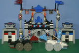 LEGO KNIGHTS KINGDOM II: 8779 CASTLE GRAND TOURNAMENT YEAR 2004 WITH MINIFIGURES, ACCESSORIES  & INSTRUCTION MANUAL - NO BOX: WAS A STORE DISPLAY. BUILDS IN GREAT CONDITION. MORE THAN 312 PCS