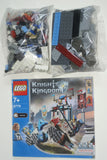 LEGO KNIGHTS KINGDOM II: 8779 CASTLE GRAND TOURNAMENT YEAR 2004 WITH MINIFIGURES, ACCESSORIES  & INSTRUCTION MANUAL - NO BOX: WAS A STORE DISPLAY. BUILDS IN GREAT CONDITION. MORE THAN 312 PCS