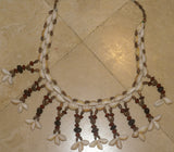 Unique, Rare 3-Tier Sing-Sing Festival Pristine Nassa Shells & Seed Beads Bilas Pectoral Adornment, Necklace Ornament from the Highlands of Papua New Guinea, NECK5, collected in late 1900’s.