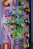 NOW RARE RETIRED LEGO FROM YEAR 2012: “Friends” KIT 3065 (191 PIECES) Olivia's Tree House, Girl, Cat, Birds, Birdhouse, Fish, Butterflies, Wildlowers, Ladders, Telescope. BUILT ONCE 100% Complete with Box and manual. AGE 6 TO 12, 13.94” x 2.32” x 7.52”