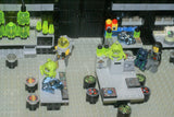 CUSTOM LEGO MAD SCIENTIST LABORATORY (1087 PCS ): 32 (NOW RARE) RETIRED MINIFIGURES FROM POWER MINERS, ROCK MONSTERS, AGENTS, CASTLE FANTASY ERA, MONSTER FIGHTERS, TROLLS, ANIMALS EXPERIMENTS & ANOMALIES, ETC (KIT 6)