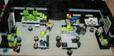 CUSTOM LEGO MAD SCIENTIST LABORATORY (1087 PCS ): 32 (NOW RARE) RETIRED MINIFIGURES FROM POWER MINERS, ROCK MONSTERS, AGENTS, CASTLE FANTASY ERA, MONSTER FIGHTERS, TROLLS, ANIMALS EXPERIMENTS & ANOMALIES, ETC (KIT 6)