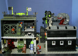 CUSTOM LEGO MAD SCIENTIST LABORATORY (1087 PCS ): 32 (NOW RARE) RETIRED MINIFIGURES FROM POWER MINERS, ROCK MONSTERS, AGENTS, CASTLE FANTASY ERA, MONSTER FIGHTERS, TROLLS, ANIMALS EXPERIMENTS & ANOMALIES, ETC (KIT 6)