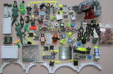 CUSTOM LEGO MAD SCIENTIST LABORATORY (1087 PCS ): 32 (NOW RARE) RETIRED MINIFIGURES FROM POWER MINERS, ROCK MONSTERS, AGENTS, CASTLE FANTASY ERA, MONSTER FIGHTERS, TROLLS, ANIMALS EXPERIMENTS & ANOMALIES, ETC (KIT 6)