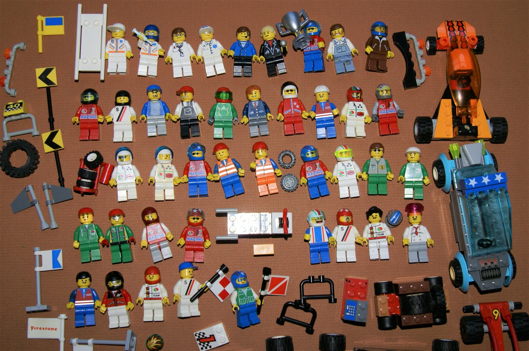 LEGO minifigure 2024 lot huge