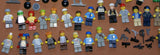 CUSTOM LEGO SET WITH OVER 12 BUILDS: 1488 PCS, 25 NOW RARE RETIRED MINIFIGURES. ENTRANCE ARCH, AMUSEMENT PARK, RIDES & GAMES, POLICE QUARTERS, PUBLIC RESTROOMS, FOUNTAIN, MANY ACCESSORIES. kit 23