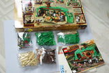 NOW RARE RETIRED 2012 LEGO 79003 WITH BOX & BOOKS: The Hobbit, Bilbo Baggins An Unexpected Gathering with 652 PIECES, HOUSE, TREE, MANY ACCESSORIES, 6 Minifigures, Gandalf, Bilbo (Shire Outfit) & 4 dwarves: Balin, Dwalin, Bombur & Bofur. AGE 9-14