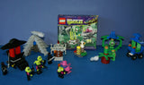 LEGO TEENAGE MUTANT NINJA TURTLES, NOW RARE, KRAANG LAB ESCAPE, KIT 79100, COLLECTIBLES: FOOT SOLDIERS VS SPACE ALIENS WITH ATTACK WEAPONS, PINK SPIDERS, 8 RETIRED MINIFIGURES, 7 DEFENSE WEAPONS, (231 PCS) KIT 28