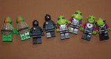 LEGO TEENAGE MUTANT NINJA TURTLES, NOW RARE, KRAANG LAB ESCAPE, KIT 79100, COLLECTIBLES: FOOT SOLDIERS VS SPACE ALIENS WITH ATTACK WEAPONS, PINK SPIDERS, 8 RETIRED MINIFIGURES, 7 DEFENSE WEAPONS, (231 PCS) KIT 28