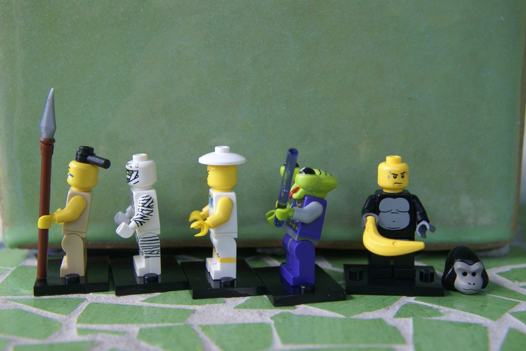 LEGO Minifig Minifigure Serie NINJAGO Movie -71019 Rockeur