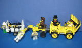 UNIQUE CUSTOM LEGO SET (143 PCS) WITH 6, NOW RARE, RETIRED MINIFIGURES: ADVENTURERS OF THE DESERT 7976 7988 7978 & BUGGY, CARTS, ACCESSORIES, WEAPONS, TOOLS (KIT SET ITEM 40) VAN BARRON, DR C. LIGHTNING, SAM SINISTER, J. THUNDER, HARRY CANE, MUMMY