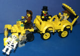 UNIQUE CUSTOM LEGO SET (143 PCS) WITH 6, NOW RARE, RETIRED MINIFIGURES: ADVENTURERS OF THE DESERT 7976 7988 7978 & BUGGY, CARTS, ACCESSORIES, WEAPONS, TOOLS (KIT SET ITEM 40) VAN BARRON, DR C. LIGHTNING, SAM SINISTER, J. THUNDER, HARRY CANE, MUMMY