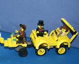 UNIQUE CUSTOM LEGO SET (143 PCS) WITH 6, NOW RARE, RETIRED MINIFIGURES: ADVENTURERS OF THE DESERT 7976 7988 7978 & BUGGY, CARTS, ACCESSORIES, WEAPONS, TOOLS (KIT SET ITEM 40) VAN BARRON, DR C. LIGHTNING, SAM SINISTER, J. THUNDER, HARRY CANE, MUMMY