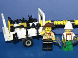 UNIQUE CUSTOM LEGO SET (143 PCS) WITH 6, NOW RARE, RETIRED MINIFIGURES: ADVENTURERS OF THE DESERT 7976 7988 7978 & BUGGY, CARTS, ACCESSORIES, WEAPONS, TOOLS (KIT SET ITEM 40) VAN BARRON, DR C. LIGHTNING, SAM SINISTER, J. THUNDER, HARRY CANE, MUMMY