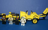 UNIQUE CUSTOM LEGO SET (143 PCS) WITH 6, NOW RARE, RETIRED MINIFIGURES: ADVENTURERS OF THE DESERT 7976 7988 7978 & BUGGY, CARTS, ACCESSORIES, WEAPONS, TOOLS (KIT SET ITEM 40) VAN BARRON, DR C. LIGHTNING, SAM SINISTER, J. THUNDER, HARRY CANE, MUMMY