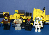 UNIQUE CUSTOM LEGO SET (143 PCS) WITH 6, NOW RARE, RETIRED MINIFIGURES: ADVENTURERS OF THE DESERT 7976 7988 7978 & BUGGY, CARTS, ACCESSORIES, WEAPONS, TOOLS (KIT SET ITEM 40) VAN BARRON, DR C. LIGHTNING, SAM SINISTER, J. THUNDER, HARRY CANE, MUMMY