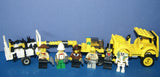 UNIQUE CUSTOM LEGO SET (143 PCS) WITH 6, NOW RARE, RETIRED MINIFIGURES: ADVENTURERS OF THE DESERT 7976 7988 7978 & BUGGY, CARTS, ACCESSORIES, WEAPONS, TOOLS (KIT SET ITEM 40) VAN BARRON, DR C. LIGHTNING, SAM SINISTER, J. THUNDER, HARRY CANE, MUMMY