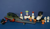 CUSTOM LEGO STAR WARS SETS (EPISODES 4/5/6) 7 NOW RARE RETIRED MINIFIGURES: DARTH VADER SW004, BIGGS DARKLIGHTER SW009, DARK RALTER SW012, 2 SCOUT TROOPERS SW005, SPY DROID ETC... SUPERSONIC JET, AMPHIBIAN CAR, ROAD BLOCKS, ACCESSORIES (140 PCS) KIT 45